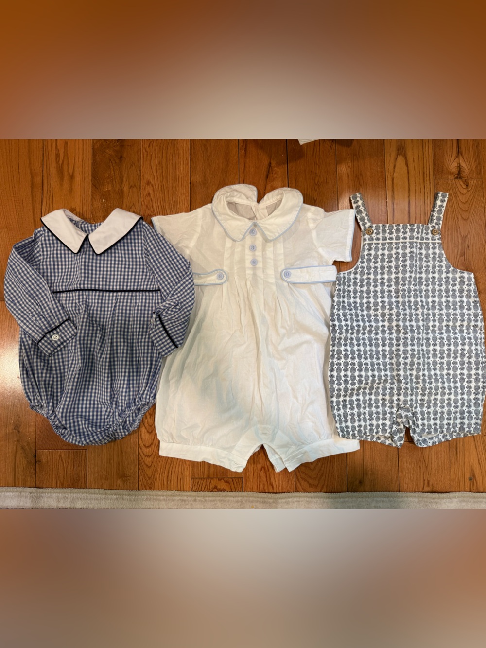 Boys John-John’s- set of three